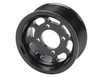 Edelbrock Pulley Enforcer 10 Rib 3 875In Black - 15847
