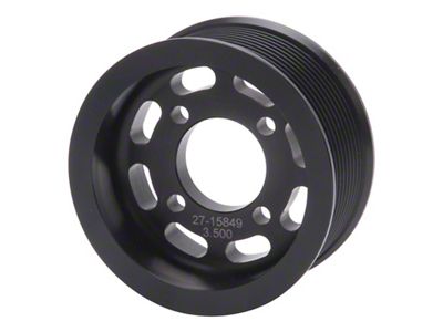 Edelbrock Pulley Supercharger Enforcer 10 Rib 3 5In Black - 15849