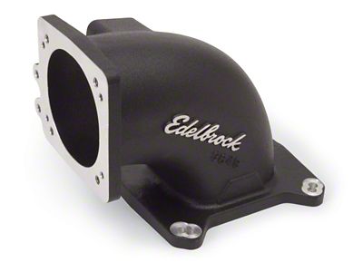 Edelbrock High Flow Intake Elbow 95mm Throttle Body to Square-Bore - 38493