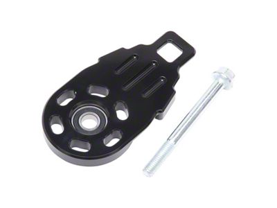 Edelbrock Tensioner Cover Dual Quad Ls/Sbc Supercharger Black - 15553