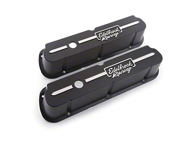 Edelbrock Valve Cover Racing Series Ford 289-302-351W CI V8 Tall - 41653