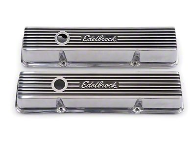 Edelbrock Valve Cover Elite II Series Chevrolet 1959-1986 262-400 CI - 4262