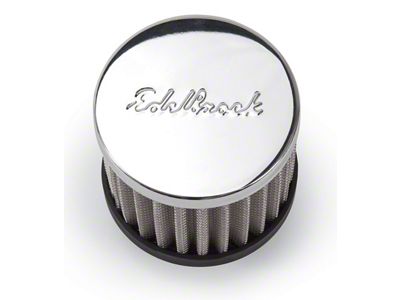 Edelbrock Circle Track Style Open Element Round Push-In Crankcase Breather