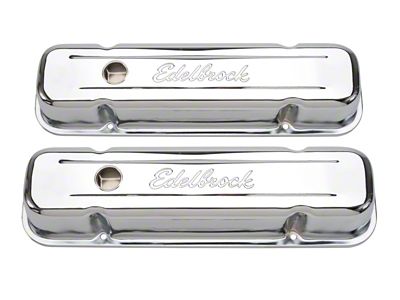 Edelbrock Valve Cover Signature Series Pontiac 1962-1979 301-455 CI V8 - 4457