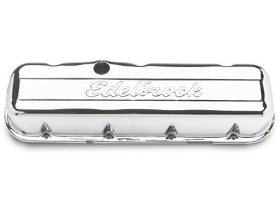 Edelbrock Valve Cover Signature Series Chevrolet 1965 and Later 396-502 - 4480