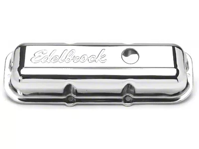 Edelbrock Valve Cover Signature Series Chevrolet 1982-1993 2 8L 60 - 4488