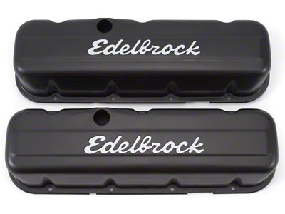 Edelbrock Valve Cover Signature Series Chevrolet 1965 and Later 396-502 - 4683