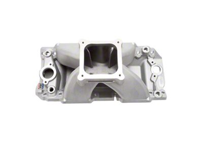 Edelbrock Manifold Chevy BB 9 8 Deck Short Super Victor - 2895