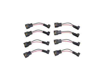Edelbrock Adapter Fuel Injector Uscar to Minitimer Set of 8 - 15904