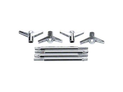 Edelbrock 2Pc Wing Bolts- 3 3/4-Inch - 4401