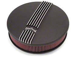 Edelbrock Classic Series Round Air Cleaner; Black 