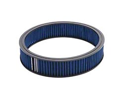 Edelbrock Pro-Flo 14-Inch Round Air Cleaner Element; Blue 