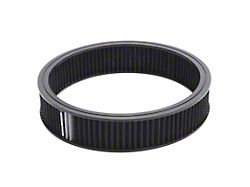 Edelbrock Pro-Flo 14-Inch Round Air Cleaner Element; Black 