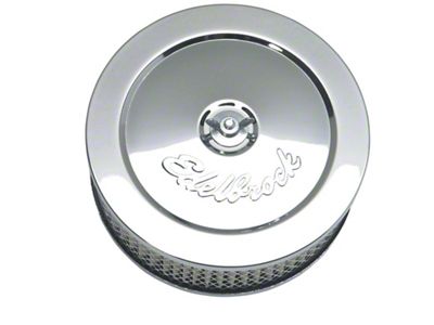 Edelbrock Air Cleaner Pro-Flo Series Round Steel Top Paper Element - 1209