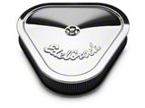 Edelbrock Pro-Flow Triangular Air Cleaner; Chrome