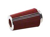 Edelbrock Air Filter Pro-Flo Series Conical 10In Tall Red/Chrome - 43691