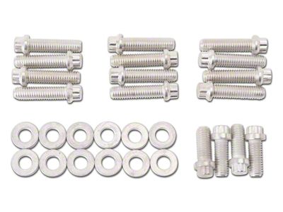 Edelbrock Bolt Kit Intake Manifold Chevrolet 348/409 Inwin Series - 8509