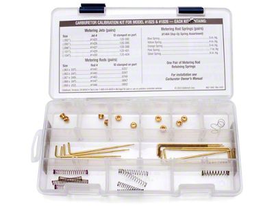 Edelbrock Calibration Kit for 1825/1826 - 1842