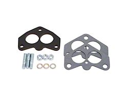 Edelbrock Carb Spacer Kit 3-Bolt 94 Series Carburetor Black Laminate 