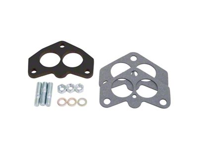 Edelbrock Carb Spacer Kit 3-Bolt 94 Series Carburetor Black Laminate - 8751