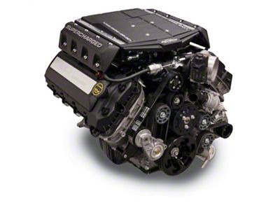 Edelbrock Crate Engine Supercharged Gen2 Coyote 5.0L w/8-Rib Belt Drive - 46890