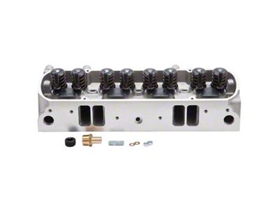 Edelbrock Cylinder Head Pontiac Performer D-Port 72cc Chambers for Hydraulic - 61595
