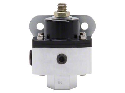 Edelbrock Fuel Pressure Regulator 4-1/2 to 9 PSI Satin Finish - 8190