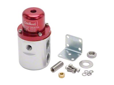 Edelbrock Fuel Pressure Regulator Carbureted 160 GPH 5-10 PSI 3/8In - 174121