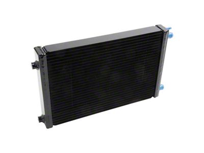 Edelbrock Heat Exchanger Dual Pass Single Row 26 700 Btu/Hr 17In W X 11In H X 2In D Black