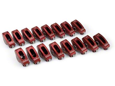 Edelbrock Rocker Arms Roller SBF 3/8In 1 6 1 Ratio - 77780