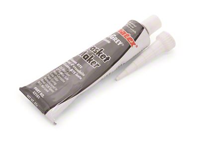 Edelbrock Silicone Rtv 3 Oz Tube Black - 1076