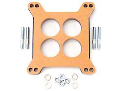 Edelbrock Spacer Carburetor 1/2In Wood Fiber Laminate Four-Hole 