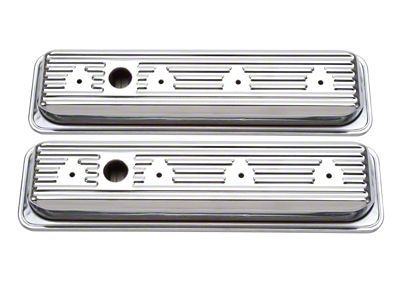 Edelbrock Valve Cover Signature Series Chevrolet 1987-1995 262-400 CI V8 - 4446