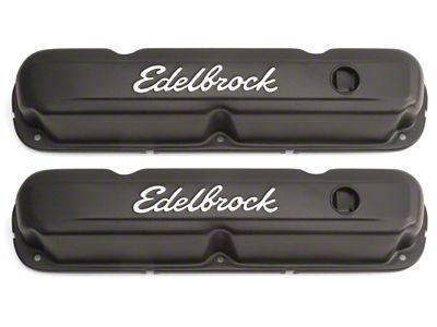 Edelbrock Valve Cover Signature Series Chrysler 1965-1991 318-340-360 CI V8 - 4473