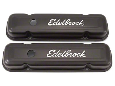 Edelbrock Valve Cover Signature Series Pontiac 1962-1979 301-455 CI V8 - 4453