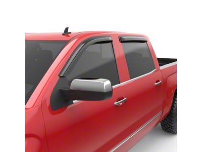 EGR 14+ Chev Silverado Ext Cab Tape-On Window Visors - 641671