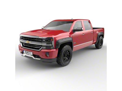 EGR 15-19 Chevrolet Silverado Bolt On Fender Flare - BLF1009