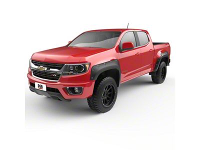 EGR 15-22 Chevrolet Colorado Bolt-On Style Fender Flares - Set - BLF1013