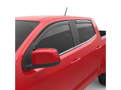 EGR 15+ Chevy Colorado/GMC Canyon Crew Cab In-Channel Window Visors - 571391