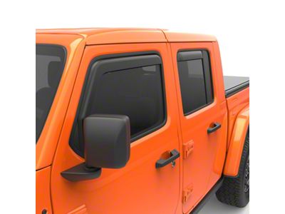 EGR 2018 Jeep Wrangler JL SlimLine In-Channel WindowVisors Set of - 575255