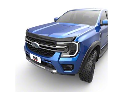 EGR 2024+ Ford Ranger Superguard Hood Shield - Dark Smoke - 303601