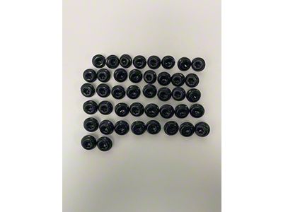 EGR Injection Molded Black Push In Bolt Kit - KITUSA0027-1