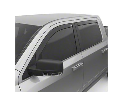 EGR 09+ Dodge Ram Pickup Crew Cab In-Channel Window Visors - 572751