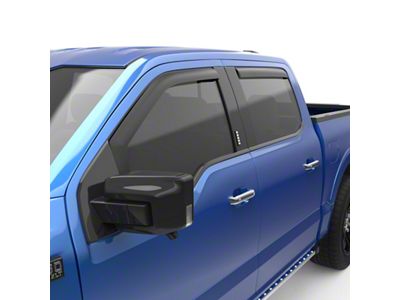 EGR 15+ Ford F150 Crew Cab In-Channel Window Visors - 573495