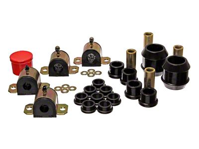 Energy Suspension 00-05 Toyota Celica Black Hyper-Flex Master Bushing Set - 8.18106G