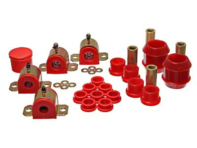 Energy Suspension 00-05 Toyota Celica Red Hyper-Flex Master Bushing Set - 8.18106R