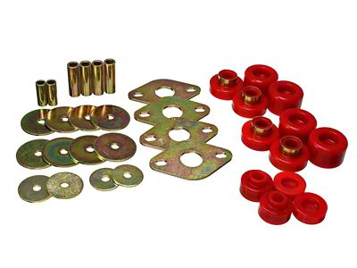 Energy Suspension 01-04 Toyota Tacoma Prerunner Body Mount Bushing Set - 8.4112R