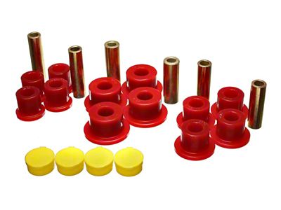 Energy Suspension 02-05 Dodge Ram 1500 2WD Red Rear Leaf - 5.2115R
