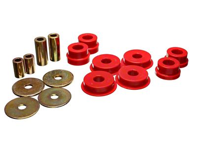 Energy Suspension 03-05 Mitsubishi Lancer EVO 8 Red Rear Differential - 5.1108R