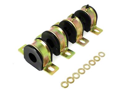 Energy Suspension 1-1/4in Greaseable S/B Set - Black - 3.5177G